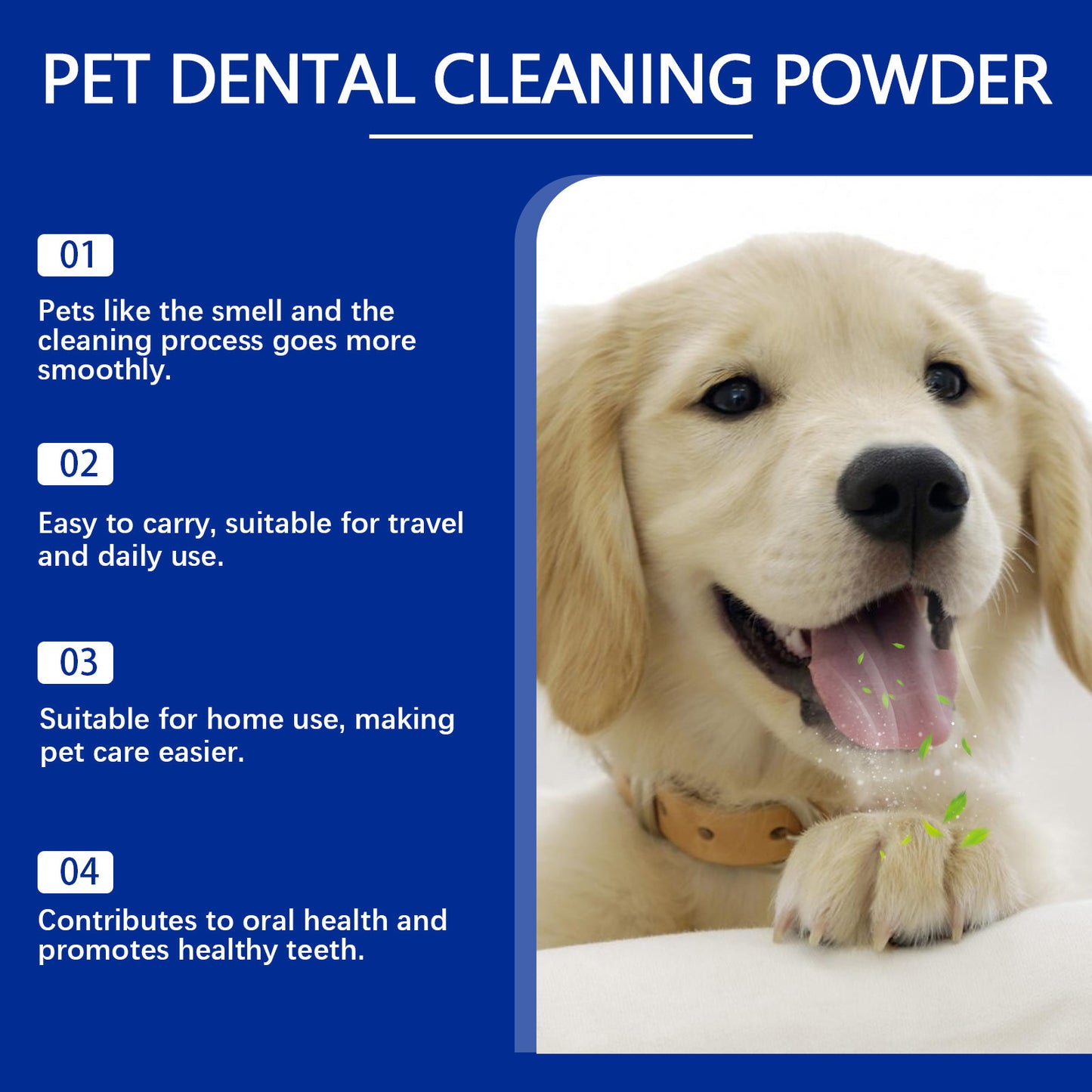 Fresh Breath And Mild Teeth Cleaning Powder