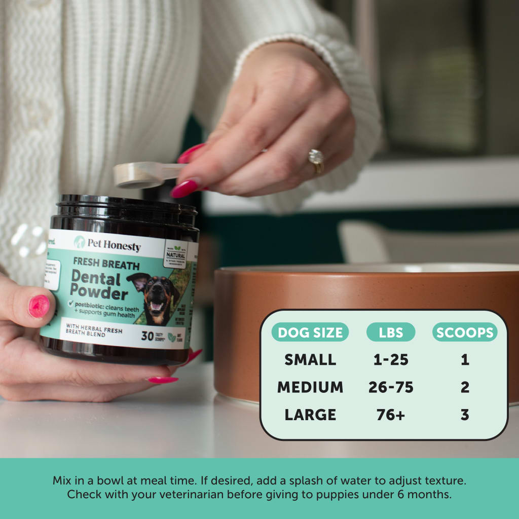 DENTAL POWDER FOR DOGS