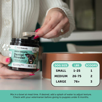DENTAL POWDER FOR DOGS