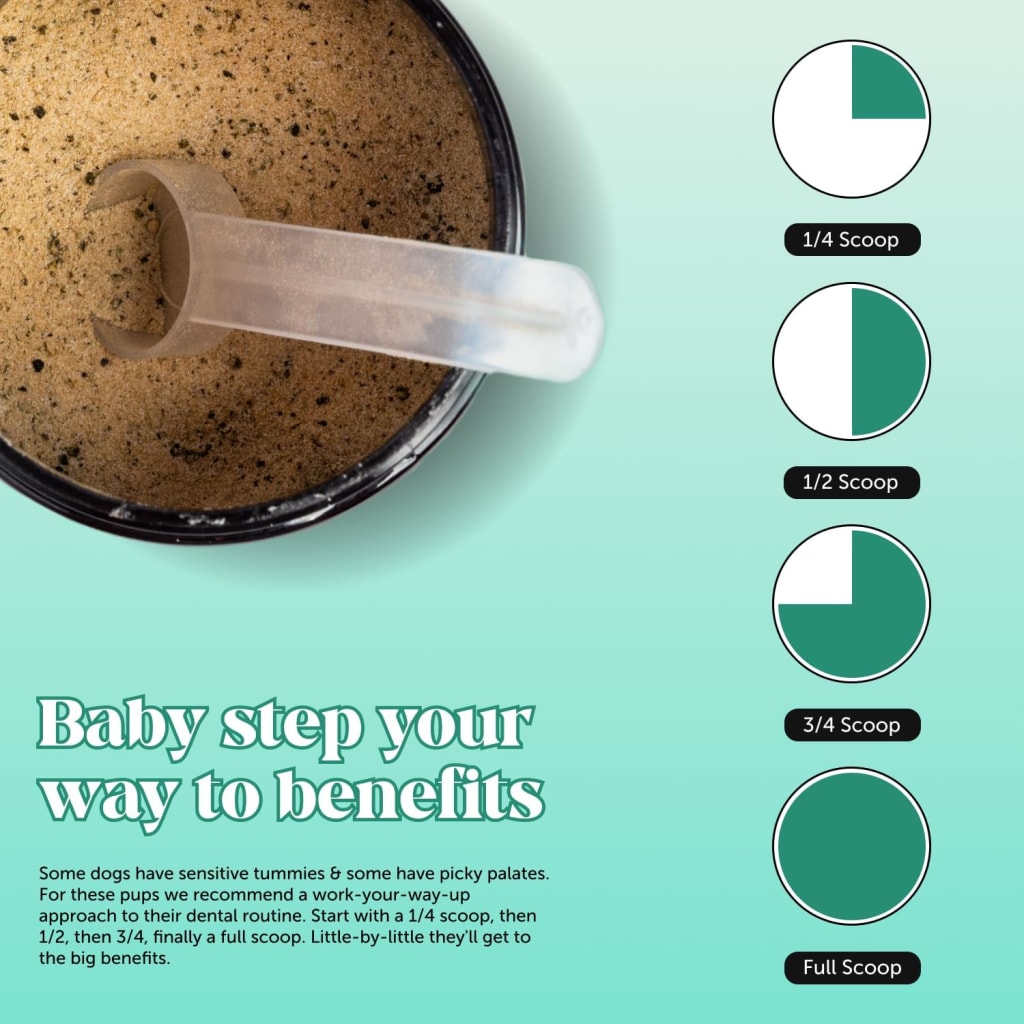 DENTAL POWDER FOR DOGS